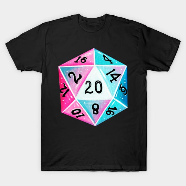 D20 T-Shirt by Bethaliceart